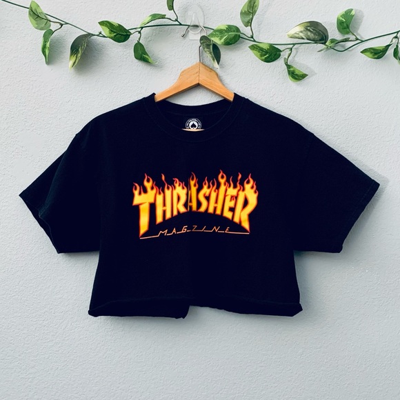 Thrasher Tops - 🌟 Thrasher magazine crop top